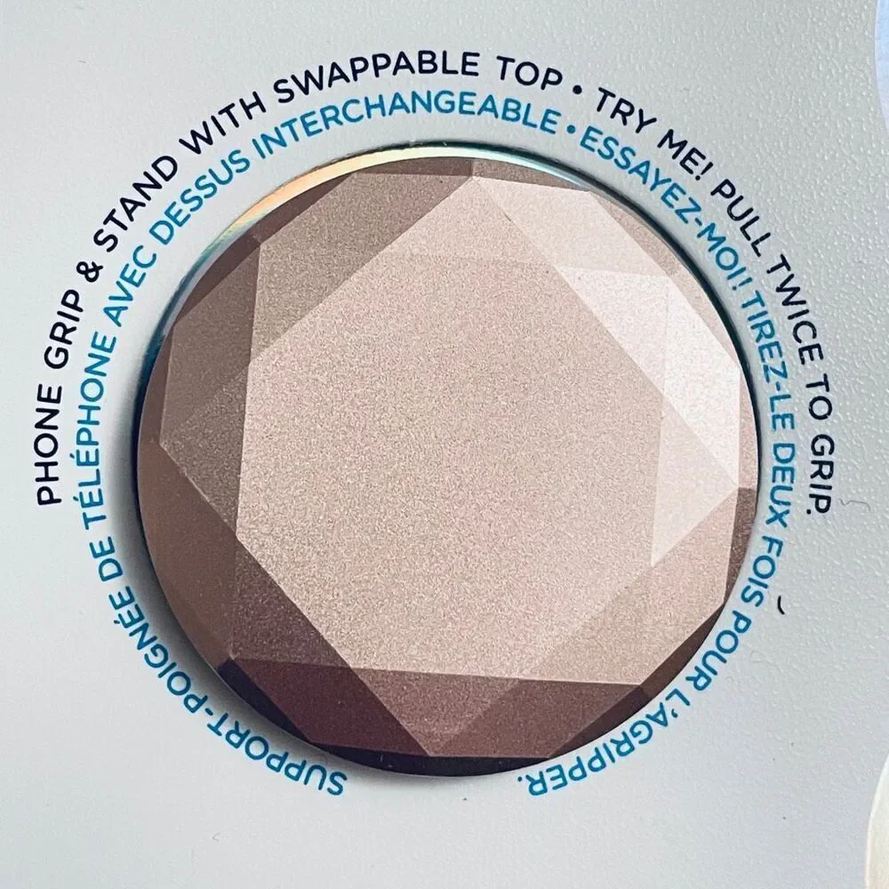 NWT Popsockets Popgrip Pink Diamond New in Package